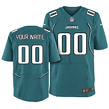 Nike Jacksonville Jaguars Customized Elite Green Jerseys