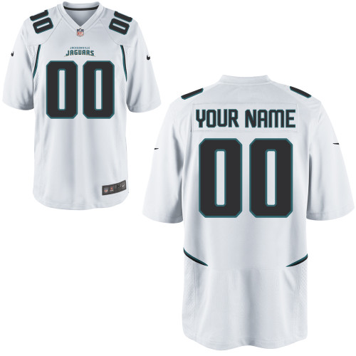 Nike Jacksonville Jaguars Customized Game White Jerseys