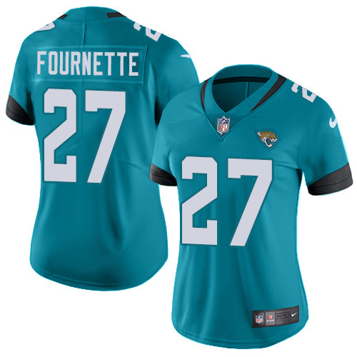 Nike Jaguars #27 Leonard Fournette Teal Green Alternate Women's 0 Nike Jaguars #27 Leonard Fournette Teal Green Alternate Women's 0