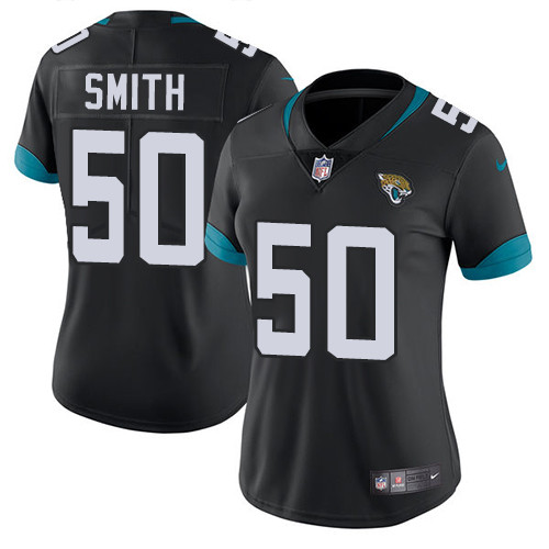 Nike Jaguars #50 Telvin Smith Black Team Color Women's Stitched NFL