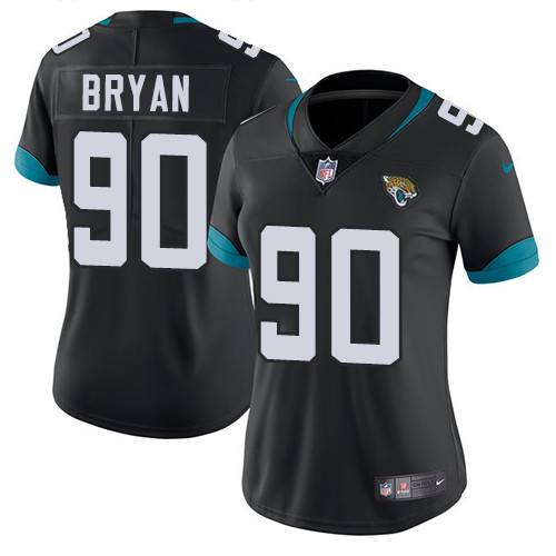 Nike Jaguars #90 Taven Bryan Black Team Color Women's Stitched NFL Nike Jaguars #90 Taven Bryan Black Team Color Women's Stitched NFL