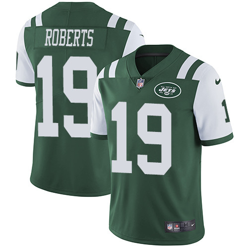 Nike Jets #19 Andre Roberts Green Team Color Youth Stitched NFL Vapor Untouchable Limited Jersey Nike Jets #19 Andre Roberts Green Team Color Youth Stitched NFL Vapor Untouchable Limited Jersey