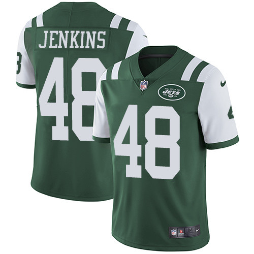 Nike Jets #48 Jordan Jenkins Green Team Color Youth Stitched NFL Vapor Untouchable Limited Jersey Nike Jets #48 Jordan Jenkins Green Team Color Youth Stitched NFL Vapor Untouchable Limited Jersey
