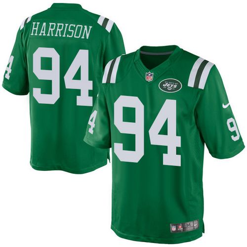 Nike Jets #94 Damon Harrison Green Men's Stitched NFL Elite Rush Jersey Nike Jets #94 Damon Harrison Green Men's Stitched NFL Elite Rush Jersey