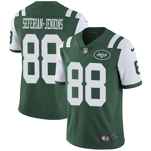 Nike Jets 88 Austin Seferian-Jenkins Green Vapor Untouchable Limited Jersey