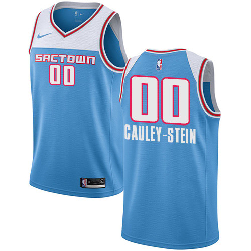 Nike Kings #00 Willie Cauley-Stein Blue NBA Swingman City Edition