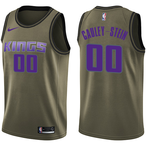 Nike Kings #00 Willie Cauley-Stein Green Salute to Service NBA Swingman Jersey Nike Kings #00 Willie Cauley-Stein Green Salute to Service NBA Swingman Jersey