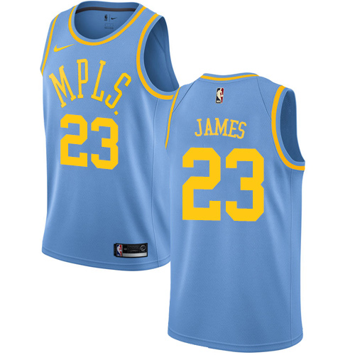 Nike Lakers #23 LeBron James Royal Blue Youth NBA Swingman Hardwood Classics Jersey Nike Lakers #23 LeBron James Royal Blue Youth NBA Swingman Hardwood Classics Jersey