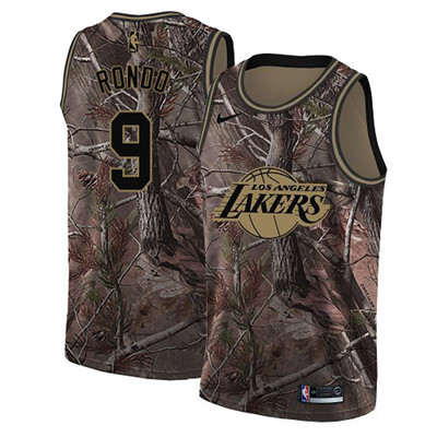 Nike Lakers #9 Rajon Rondo Camo Women's NBA Swingman Realtree Collection Jersey Nike Lakers #9 Rajon Rondo Camo Women's NBA Swingman Realtree Collection Jersey