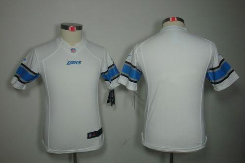 Nike Lions Blank White Youth Stitched NFL Limited Jersey Nike Lions Blank White Youth Stitched NFL Limited Jersey