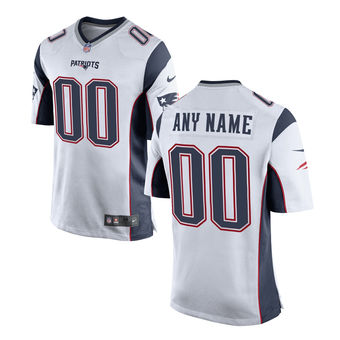 Nike Men's New England Patriots Customized Game Away Jersey