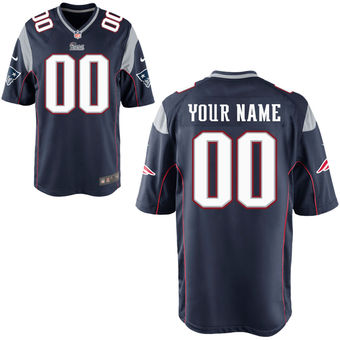 Nike Men’s New England Patriots Customized Game Team Color Jersey