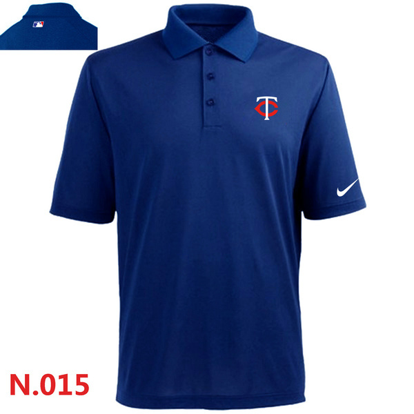 Nike Minesota Twins Men's Blue Polo Shirt