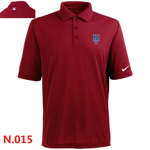 Nike New York Mets Men's Red Polo Shirt