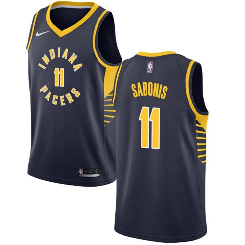 Nike Pacers #11 Domantas Sabonis Navy Blue NBA Swingman Jersey Nike Pacers #11 Domantas Sabonis Navy Blue NBA Swingman Jersey