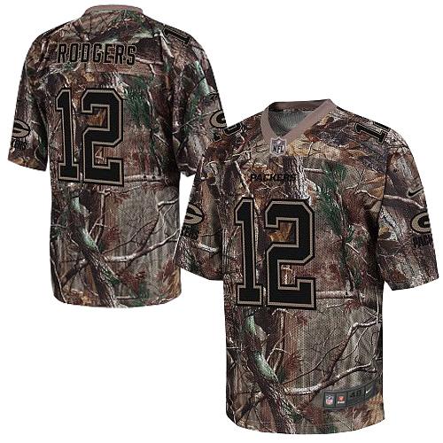 Nike Packers #12 Aaron Rodgers Camo Men's Stitched NFL Realtree Elite Jersey Nike Packers #12 Aaron Rodgers Camo Men's Stitched NFL Realtree Elite Jersey
