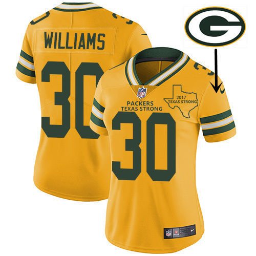 Nike Packers Yellow Women's Stitched NFL Limited Rush Jersey Nike Packers Yellow Women's Stitched NFL Limited Rush Jersey