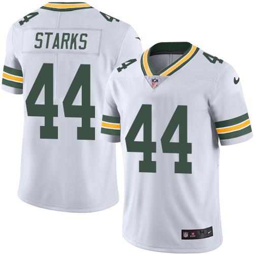 Nike Packers #44 James Starks White Men's Stitched NFL Limited Rush Jersey Nike Packers #44 James Starks White Men's Stitched NFL Limited Rush Jersey