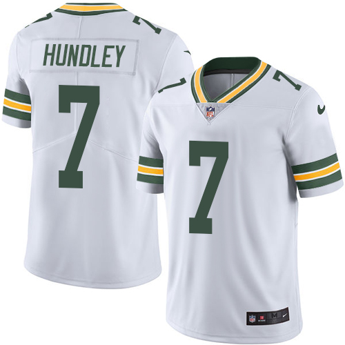 Nike Packers #7 Brett Hundley White Men's Vapor Untouchable Limited Player NFL Jersey Nike Packers #7 Brett Hundley White Men's Vapor Untouchable Limited Player NFL Jersey