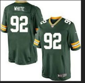Nike Packers #92 reggie white  Green Team Color Men's Stitched NFL Elite Jersey