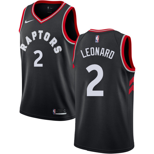 Nike Raptors #2 Kawhi Leonard Black NBA Swingman Statement Edition Jersey Nike Raptors #2 Kawhi Leonard Black NBA Swingman Statement Edition Jersey
