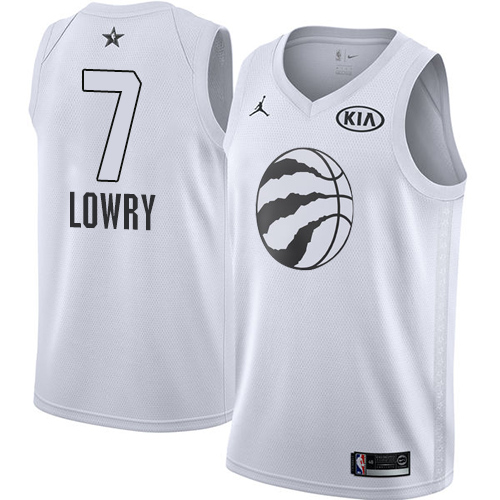 Nike Raptors #7 Kyle Lowry White NBA Jordan Swingman 2018 All-Star Game Jersey Nike Raptors #7 Kyle Lowry White NBA Jordan Swingman 2018 All-Star Game Jersey