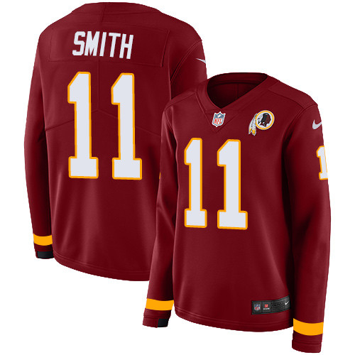Nike Redskins #11 Alex Smith Burgundy Red Team Color Women's Nike Redskins #11 Alex Smith Burgundy Red Team Color Women's