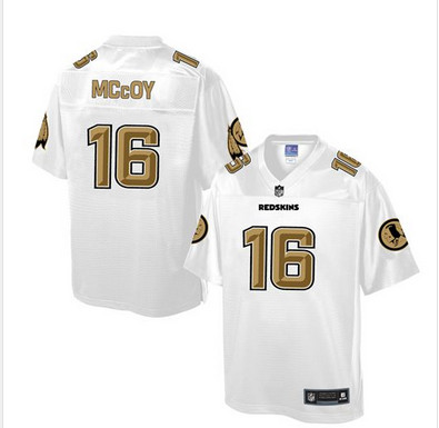 Nike Redskins #16 Colt McCoy White Men's NFL Pro Line Fashion Game Jersey