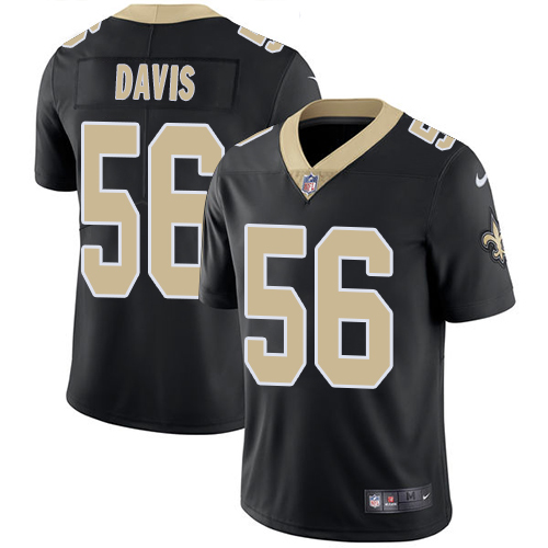Nike Saints #56 DeMario Davis Black Team Color Youth Stitched NFL Vapor Untouchable Limited Jersey Nike Saints #56 DeMario Davis Black Team Color Youth Stitched NFL Vapor Untouchable Limited Jersey
