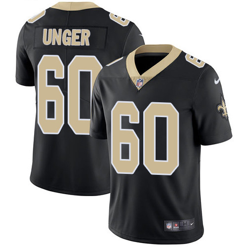 Nike Saints #60 Max Unger Black Team Color Youth Stitched NFL Vapor Untouchable Limited Jersey Nike Saints #60 Max Unger Black Team Color Youth Stitched NFL Vapor Untouchable Limited Jersey