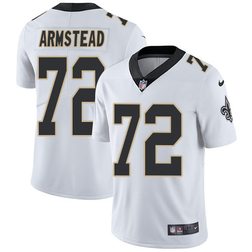 Nike Saints #72 Terron Armstead White Youth Stitched NFL Vapor Untouchable Limited Jersey Nike Saints #72 Terron Armstead White Youth Stitched NFL Vapor Untouchable Limited Jersey
