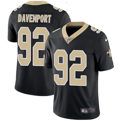 Nike Saints #92 Marcus Davenport Black Team Color Youth Stitched NFL Vapor Untouchable Limited Jersey Nike Saints #92 Marcus Davenport Black Team Color Youth Stitched NFL Vapor Untouchable Limited Jersey