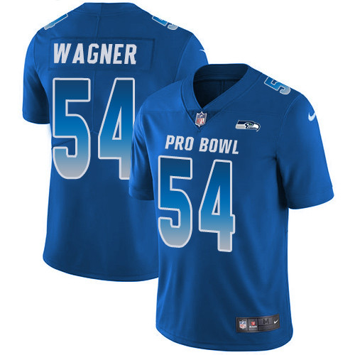 Nike Seahawks #54 Bobby Wagner Royal Youth Stitched NFL Limited NFC 2019 Pro Bowl Jersey Nike Seahawks #54 Bobby Wagner Royal Youth Stitched NFL Limited NFC 2019 Pro Bowl Jersey