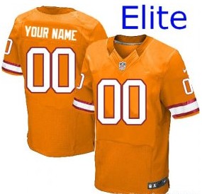 Nike Tampa Bay Buccaneers Customized Elite Yellow Jerseys