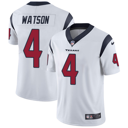 Nike Texans  White Men's Stitched NFL Vapor Untouchable Limited Jersey