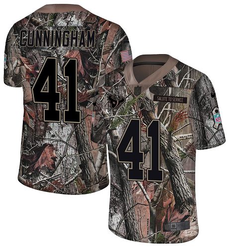 Nike Texans #41 Zach Cunningham Camo Youth Stitched NFL Limited Rush Realtree Jersey Nike Texans #41 Zach Cunningham Camo Youth Stitched NFL Limited Rush Realtree Jersey