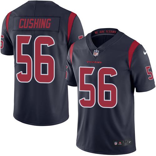 Nike Texans #56 Brian Cushing Navy Blue Youth Stitched NFL Limited Rush Jersey Nike Texans #56 Brian Cushing Navy Blue Youth Stitched NFL Limited Rush Jersey