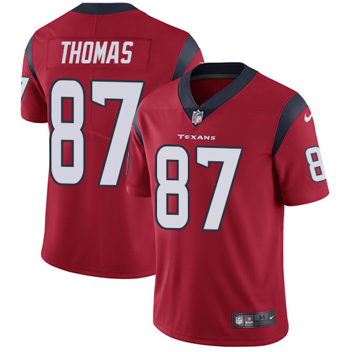 Nike Texans #87 Demaryius Thomas Red Alternate Youth Stitched NFL Vapor Untouchable Limited Jersey Nike Texans #87 Demaryius Thomas Red Alternate Youth Stitched NFL Vapor Untouchable Limited Jersey