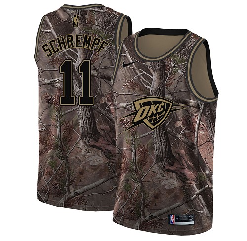 Nike Thunder #11 Detlef Schrempf Camo NBA Swingman Realtree Collection Jersey Nike Thunder #11 Detlef Schrempf Camo NBA Swingman Realtree Collection Jersey