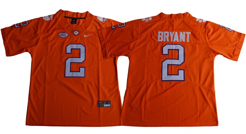 Nike Tigers #2 Kelly Bryant Orange Limited Stitched NCAA Jersey