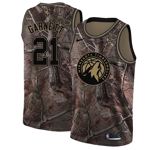 Nike Timberwolves #21 Kevin Garnett Camo NBA Swingman Realtree Collection Jersey Nike Timberwolves #21 Kevin Garnett Camo NBA Swingman Realtree Collection Jersey