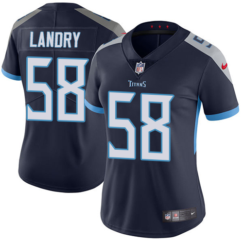 Nike Titans #58 Harold Landry Navy Blue Alternate Women's Stitched NFL Vapor Untouchable Limited Jersey Nike Titans #58 Harold Landry Navy Blue Alternate Women's Stitched NFL Vapor Untouchable Limited Jersey