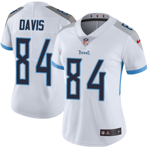 Nike Titans #84 Corey Davis White Women's Stitched NFL Vapor Untouchable Limited Jersey Nike Titans #84 Corey Davis White Women's Stitched NFL Vapor Untouchable Limited Jersey