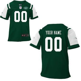 Nike Toddler New York Jets Customized Team Color Game Jersey