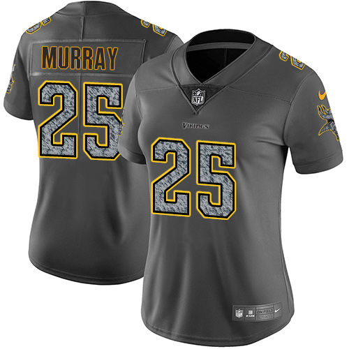 Nike Vikings #25 Latavius Murray Gray Static Women's Stitched NFL Vapor Untouchable Limited Jersey Nike Vikings #25 Latavius Murray Gray Static Women's Stitched NFL Vapor Untouchable Limited Jersey