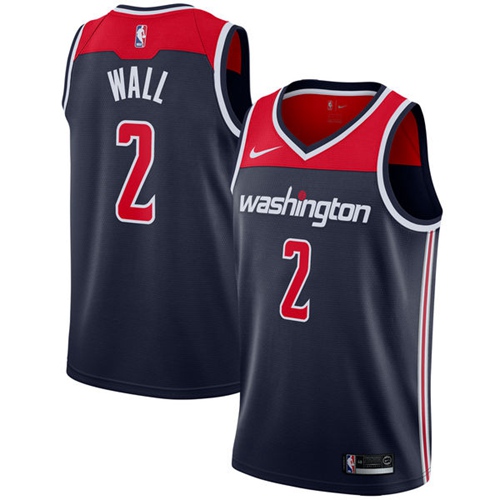 Nike Wizards #2 John Wall Navy Blue NBA Swingman Statement Edition Jersey Nike Wizards #2 John Wall Navy Blue NBA Swingman Statement Edition Jersey