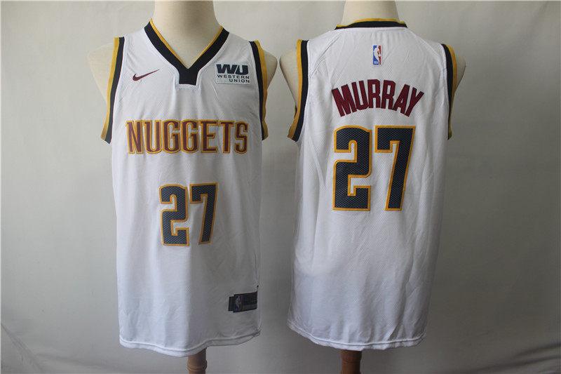 Nuggets 27 Jamal Murray White Nike Swingman Jersey Nuggets 27 Jamal Murray White Nike Swingman Jersey