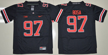 Ohio State Buckeyes #97 Joey Bosa Black(Red No.) Limited Stitched Youth NCAA Jersey Ohio State Buckeyes #97 Joey Bosa Black(Red No.) Limited Stitched Youth NCAA Jersey