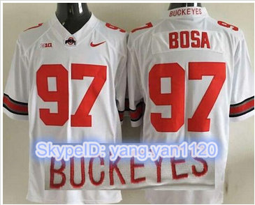 Ohio State Buckeyes #97 Joey Bosa White Limited Stitched NCAA Jersey