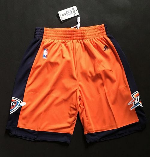 Oklahoma City Thunder Orange Alternate NBA Shorts Oklahoma City Thunder Orange Alternate NBA Shorts